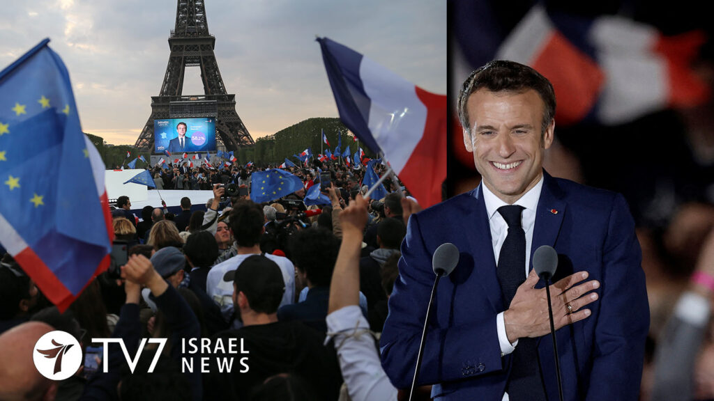 Israeli Leaders Hail Macron Victory - TV7 Israel News